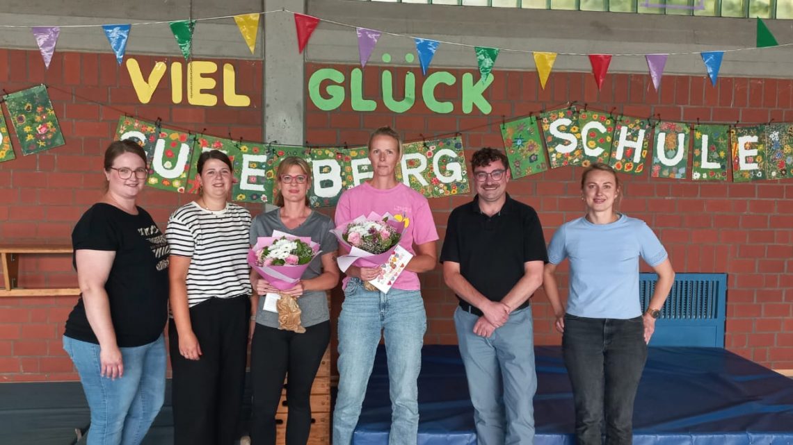 Verabschiedung beim Kinderturnen