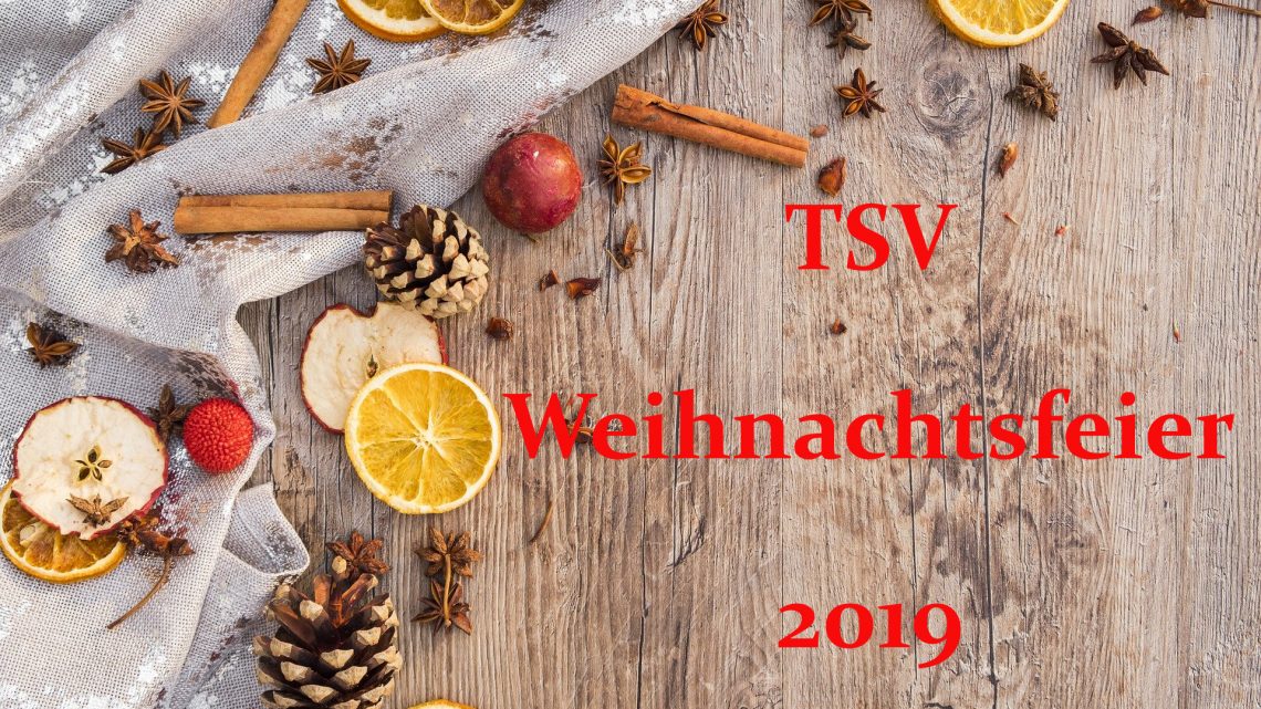 TSV Weihnachtsfeier 2019