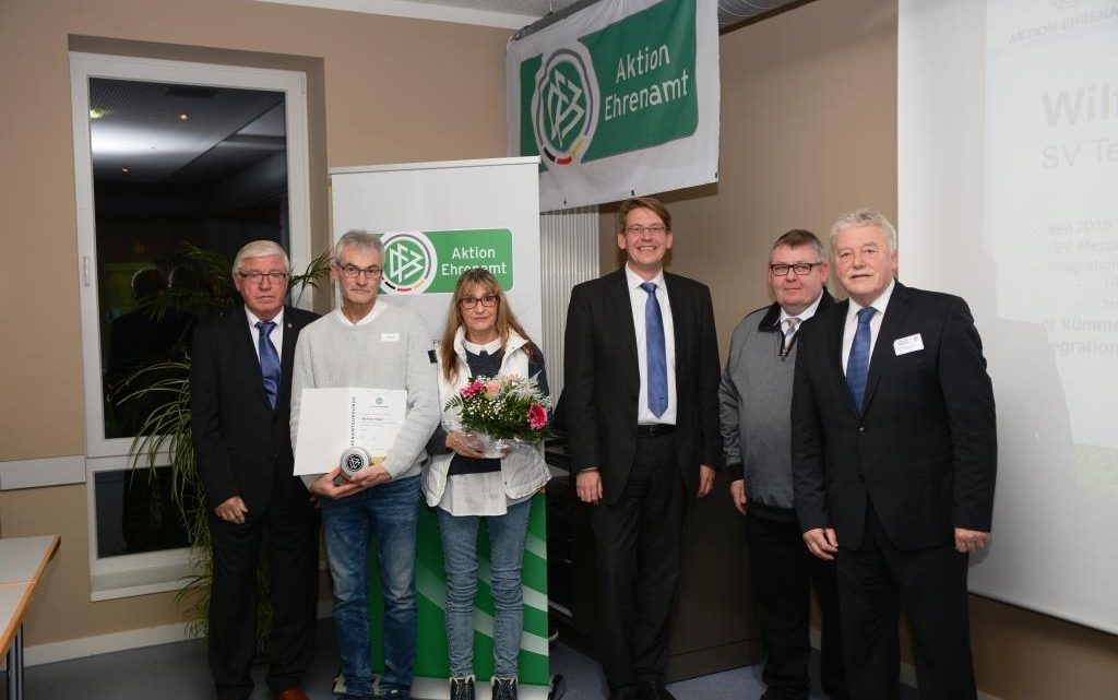 DFB Ehrenamtspreis für Wilfried Hager