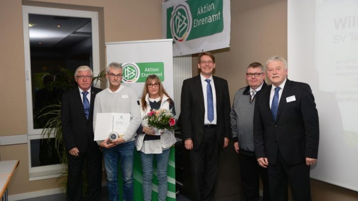 DFB Ehrenamtspreis für Wilfried Hager